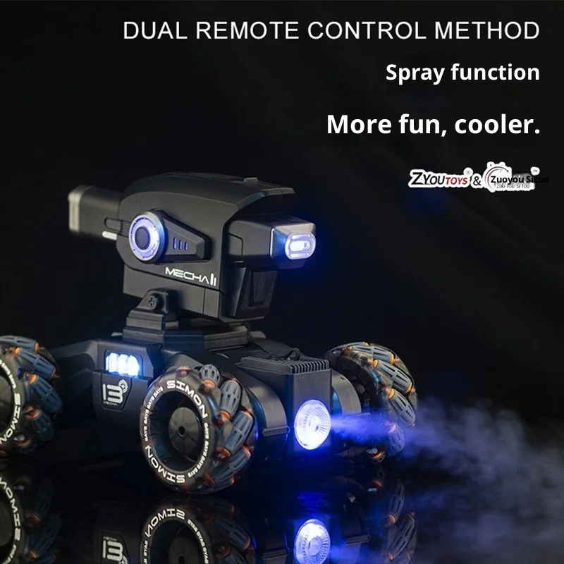 Char RC à détection de gestes pour enfants, voiture télécommandée de 2.4GHz, jeu de combat interactif tout-Terrain, jouet pour garçons, cadeau