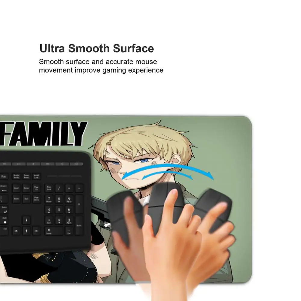 Mouse Pad  Hot Anime 1000x500 Taro Sakamoto Days XXL Large Gaming Non-slip Office Keyboard Mats Desk Mat Spy xFamily