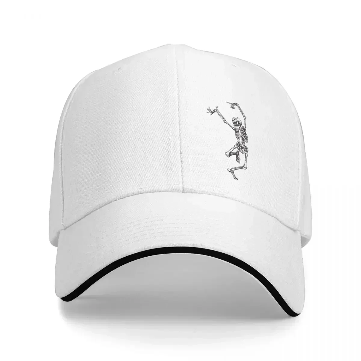 Dance With Death Cap Baseball Cap Fur Hat Sun Hat New In Hat Luxury Woman Cap Men's