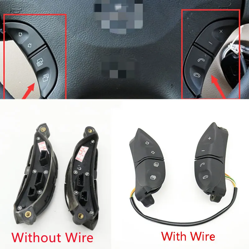 Multi-function Buttons Steering Wheel Control Switch For Mercedes-Benz Viano Vito 636 639