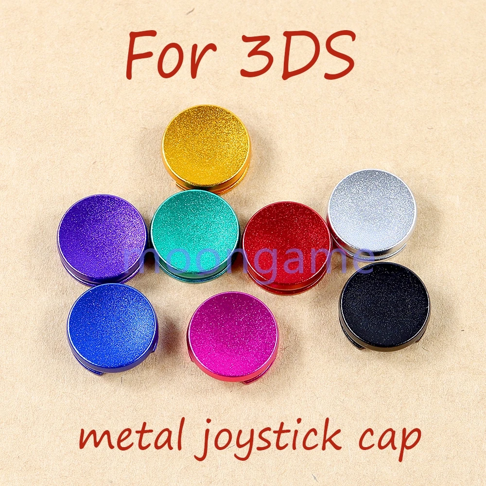 

100pcs Replacement Metal Joystick Analog Thumb Pad Circle Cap For Nintendo 3DS 3DSXL 3DSLL NEW 3DS 3DSXL 3DSLL