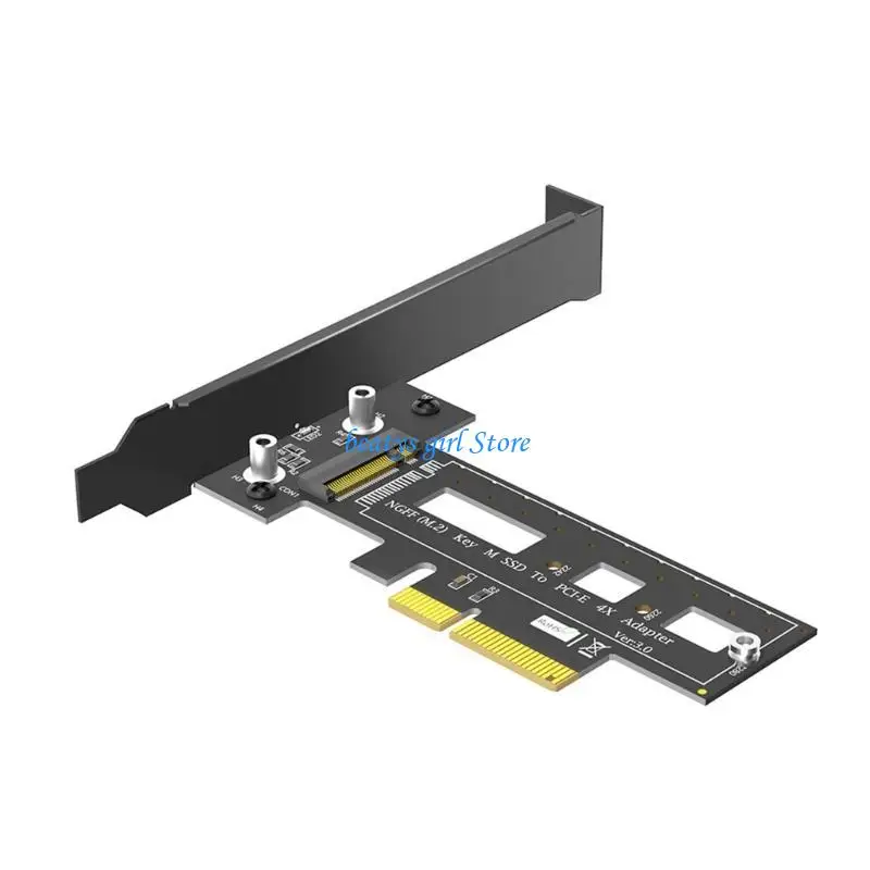 C7AB Add On Cards NGFF NVMe M.2 To PCIe 4X Adapter With Bracket Expansion Card