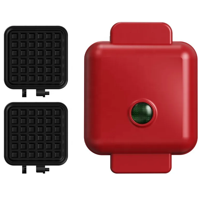 

Factory Hot Sale Mini Portable Home Electric Waffle Maker Durable Aluminum Iron Cooking Sandwich Waffles for Breakfast