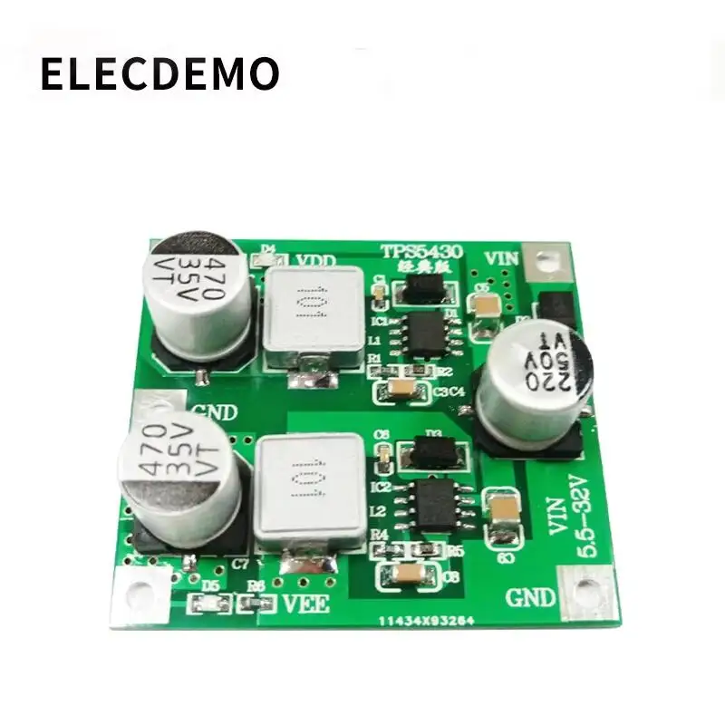 TPS5430 Switching Power Supply ModulePositiveAnd Negative 5V12V15V Regulated Power Supply Low Ripple Classic Surface Mount Board