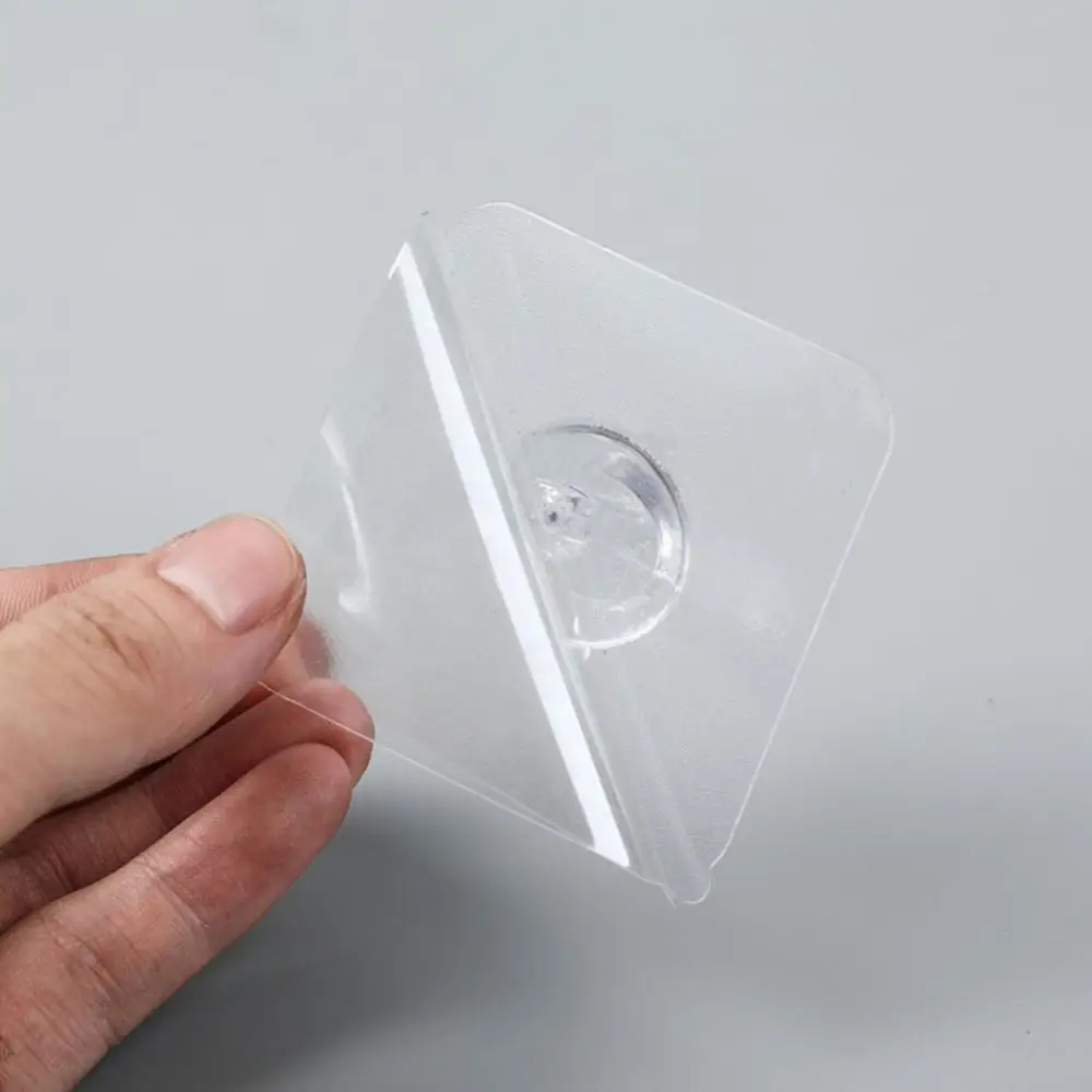 Ganci appiccicosi per vestiti appendiabiti per porte resistenti trasparenti in plastica autoadesiva accessori per il bagno da cucina durevoli gancio