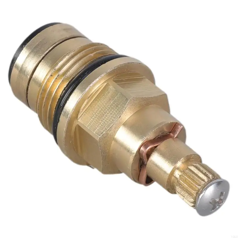 Y5GD Brass Slow Opening Spool Replacement Faucet Hot And Cold Water Spool Faucet Cartridge Valves Faucet Repair Parts