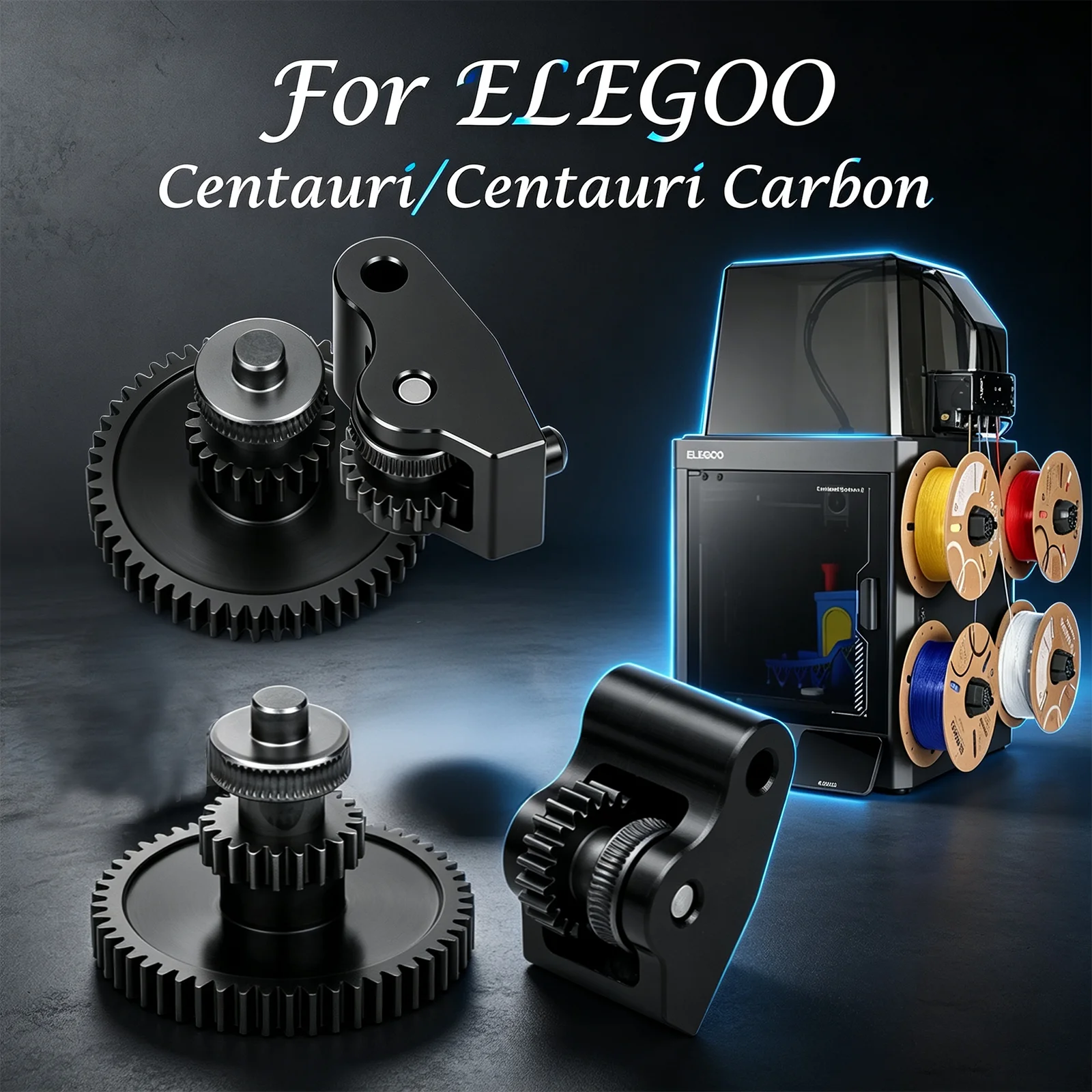 For Centauri Carbon Hardened Steel Gear For Centauri Carbon Extruder High Quality Gears For Elegoo Centauri Carbon 2 3D Printer
