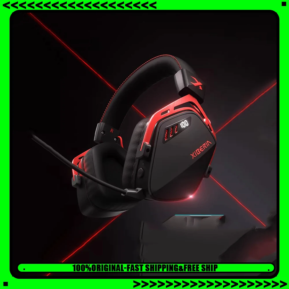 

Беспроводные наушники XIBERIA K03S, три режима, чип ATS3031, ИИ-шумоподавление, игровые наушники, легкие, с длительным временем автономной работы