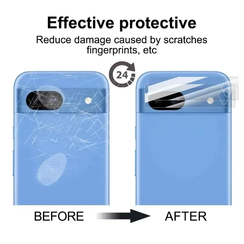 Film d'objectif en verre du Guatemala, protecteur d'appareil photo pour Pixel 9 Pro XL 8 7 6 Pro snapGoogle Pixel 7Pro 7A Pixel6 6Pro Pixel8 9Pro, 3-1 pièces