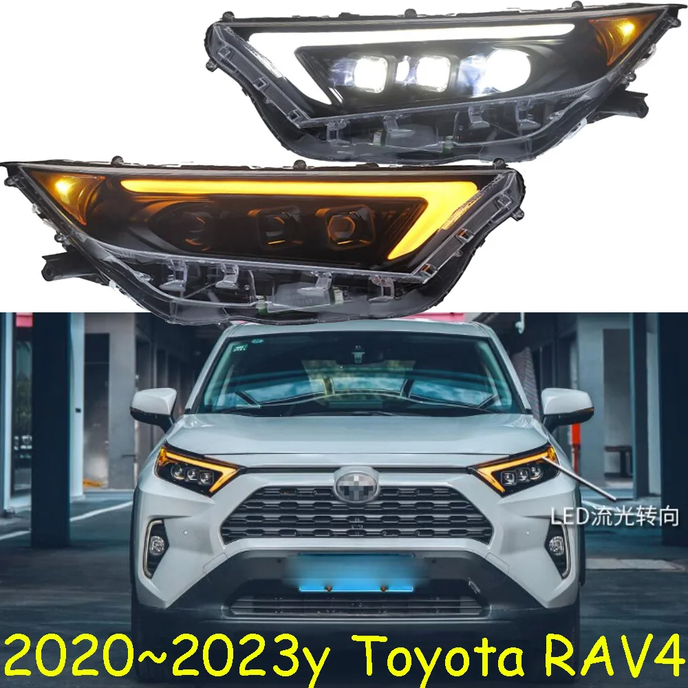 

Автомобильный бампер, фара для Toyota RAV4, фара ALL IN LED 2020 ~ 2023y, автомобильные аксессуары, фара для Toyota RAV4, противотуманная фара