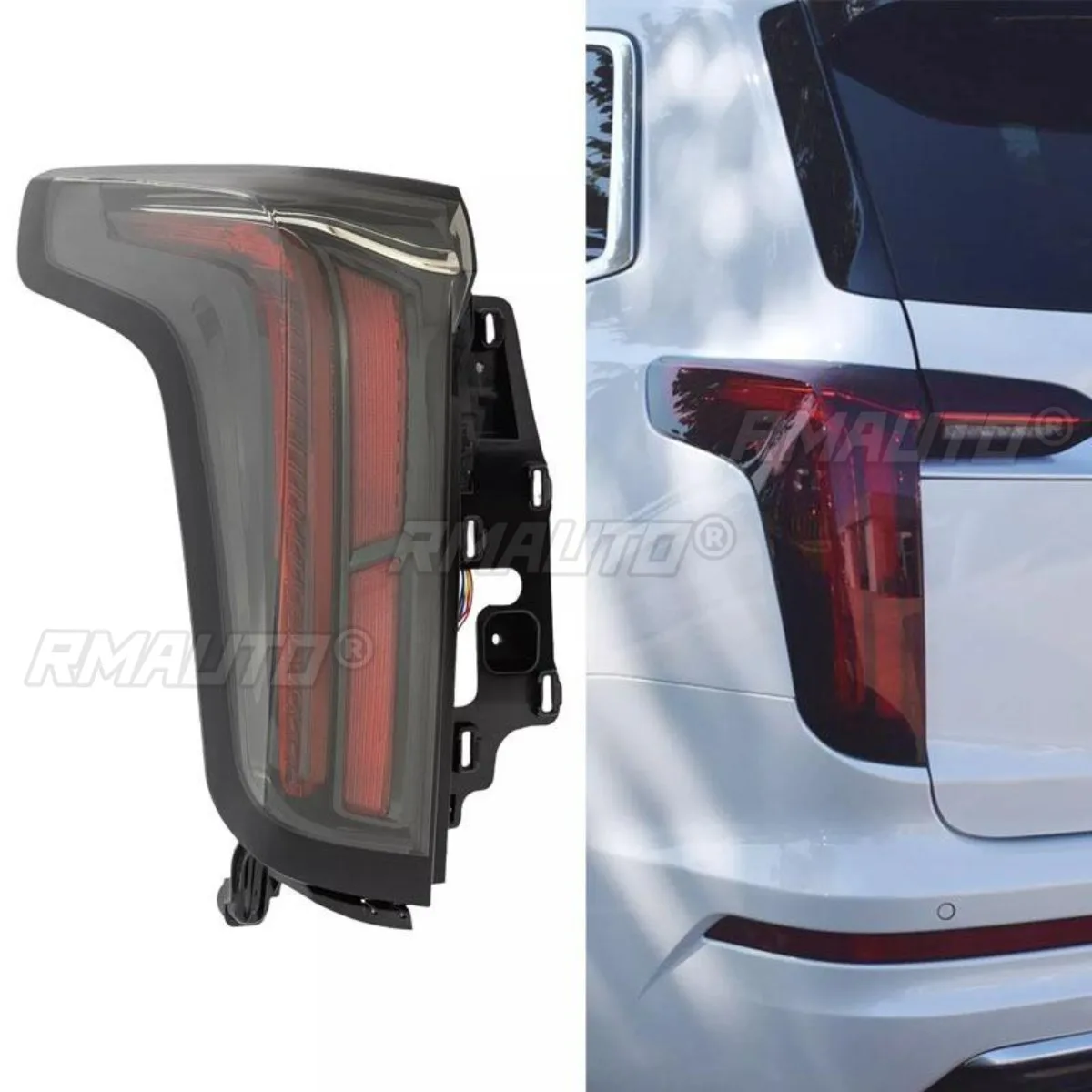 

Левый и правый задний светодиодный задний фонарь, задний фонарь в сборе, широкий угловой светильник для Cadillac XT6 2020-2022 84774499 85000456