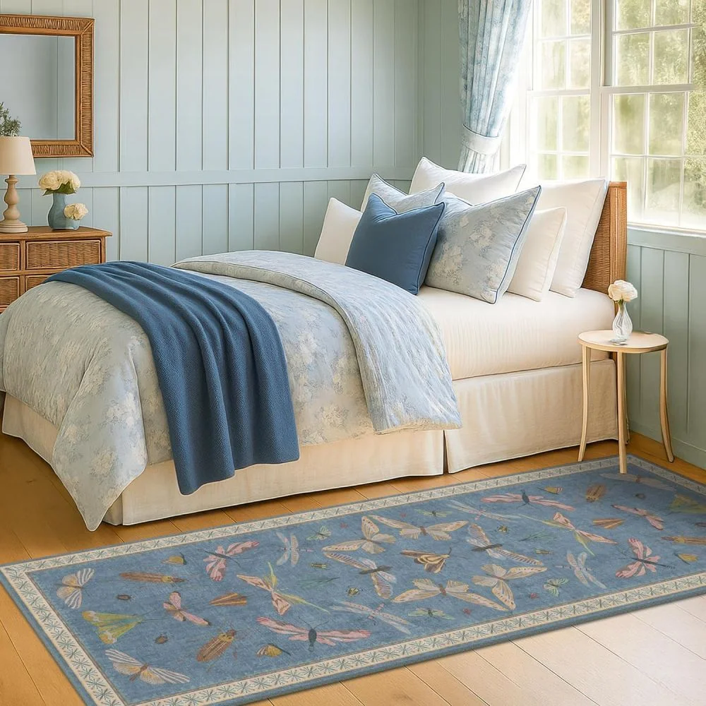 VIKAMA พรมปูพื้นลายผีเสื้อวินเ - Home Decor In บทวิจารณ์และราคา