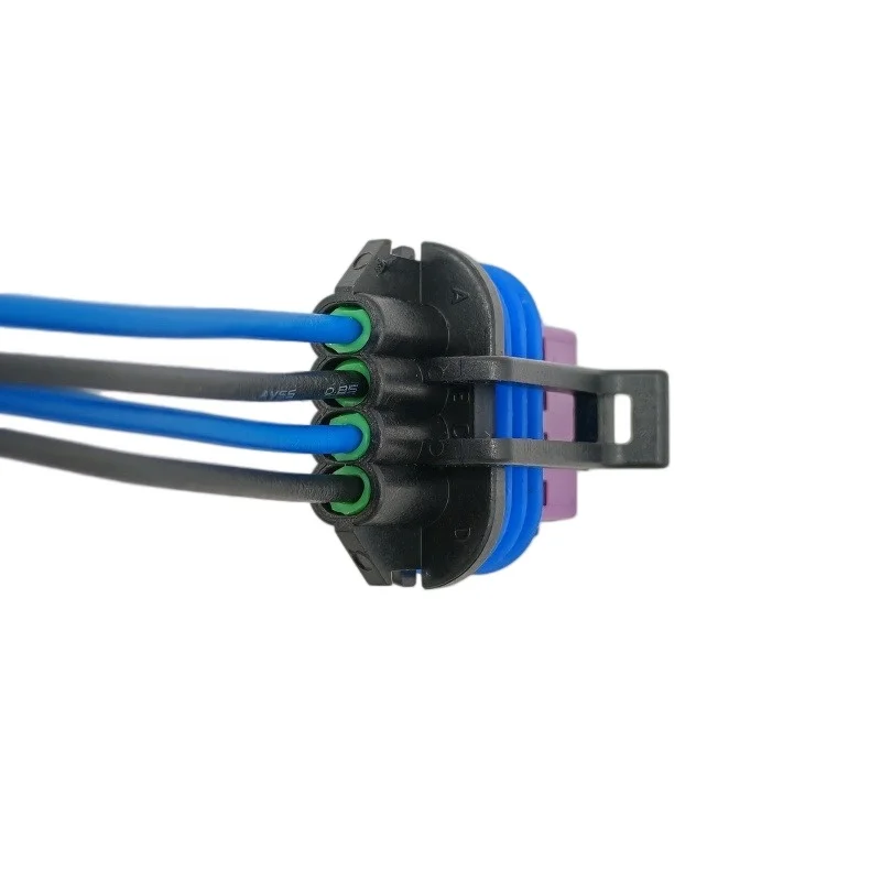 Original high-quality wiring harness connector suitable for Daewoo high voltage coil ignition coil 4P harness plug 1PCS a lot