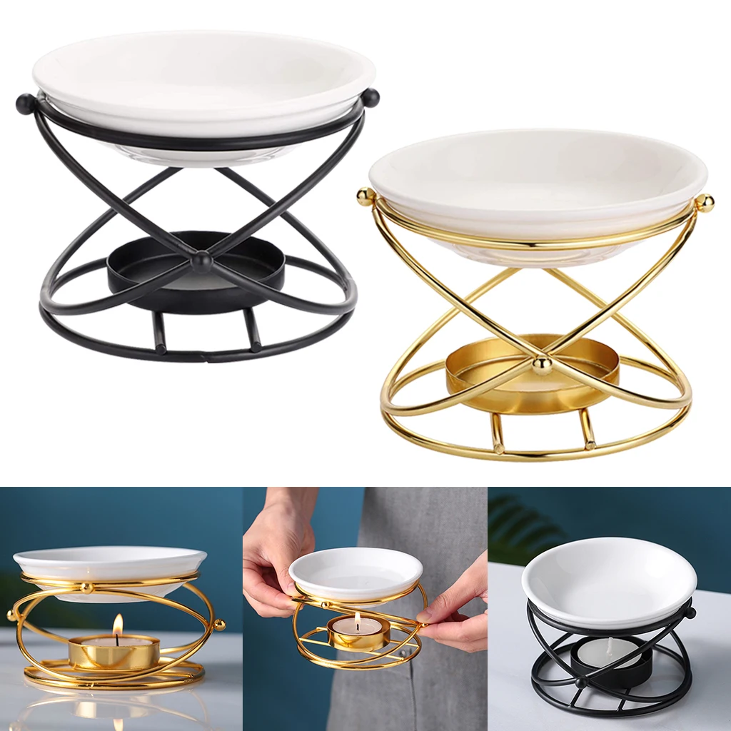 メタルオイルバーナー、ワックスメルト、セラミックキャンドルホ - Ceramic Oil Burner のレビューと価格