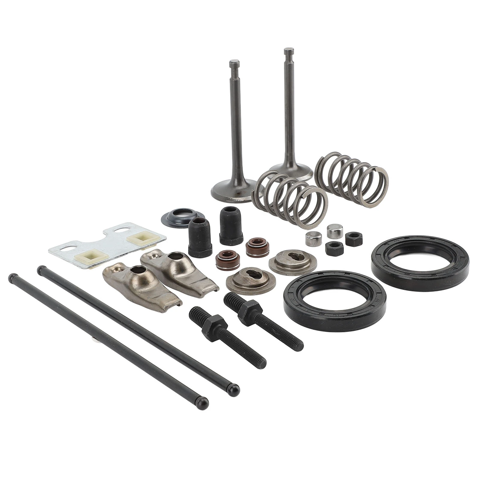 24PCS Valve Push Rod Kit Improve Engine Performance Metal for GX340 GX390 11hp 13hp Engine