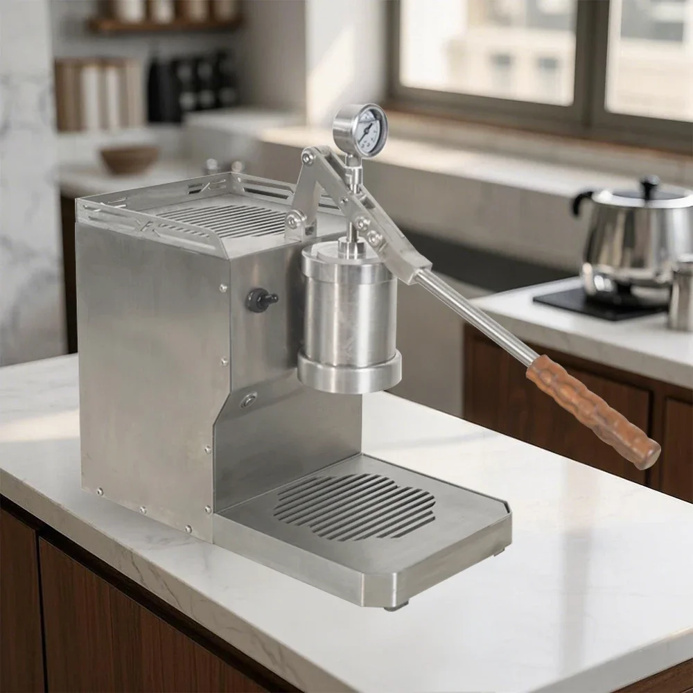 

Домашняя кофейня, ручная эспрессо-машина, 16 бар, ручной пресс, электрические кофеварки, итальянская кофеварка с подогревом, тянущая кофеварка