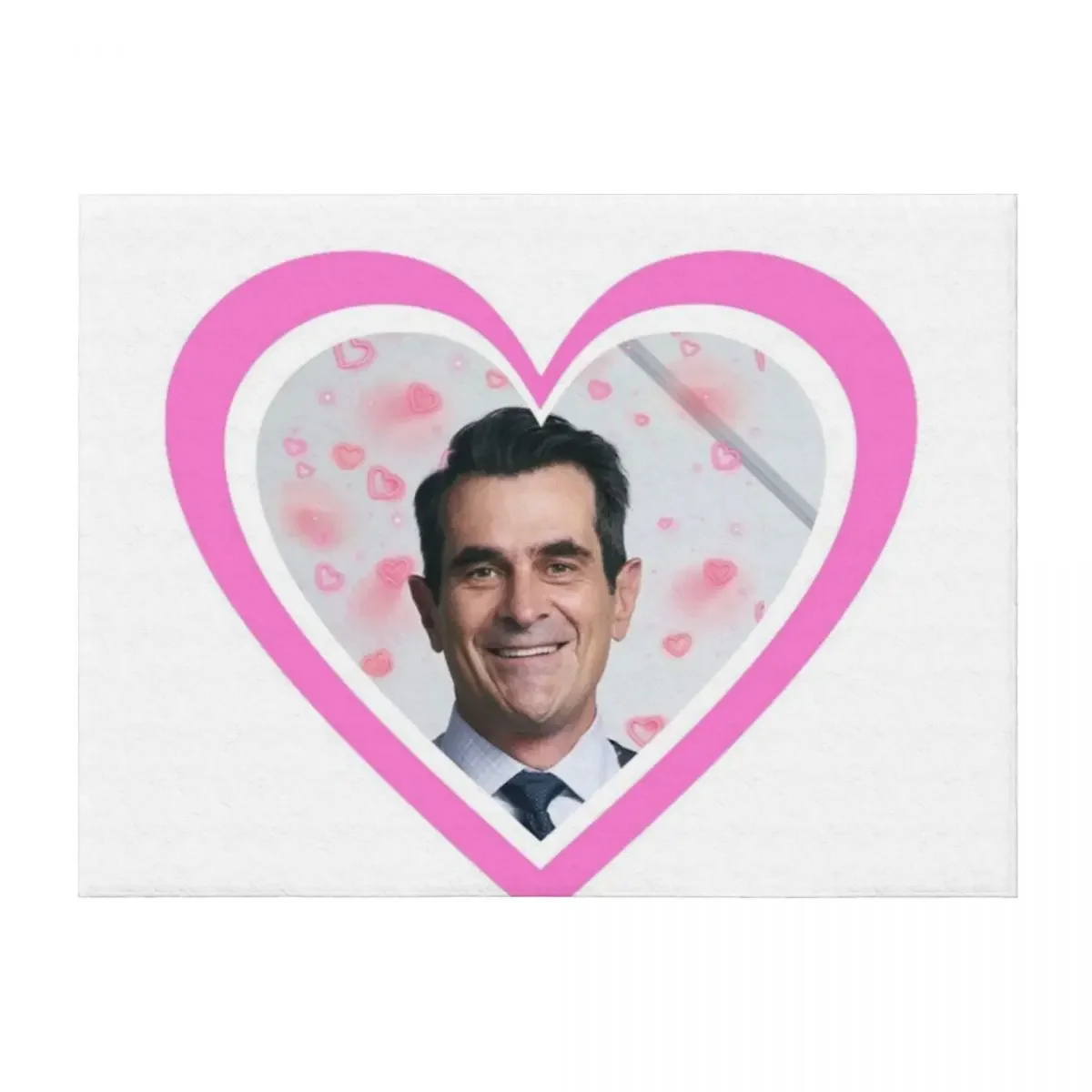 

Modern family: Phil Dunphy heart Throw Blanket Sofas Retros Summer Beddings Soft Beds Blankets
