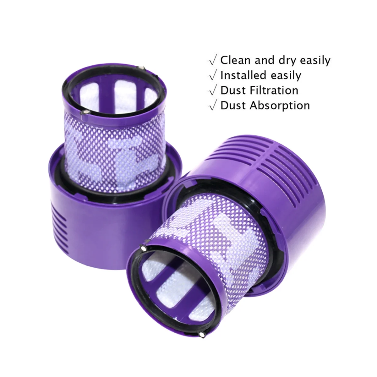 استبدال فلتر Hepa لملحقات قطع غيار المكنسة الكهربائية V10-HIM