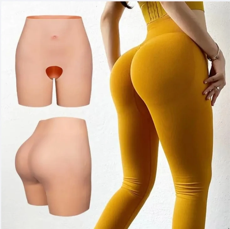 

Plus Size Hip Lift Shapewear Big Busty Hips Fake 100% Silicone Hips and Hip Reinforcement Pad Silicone Panties