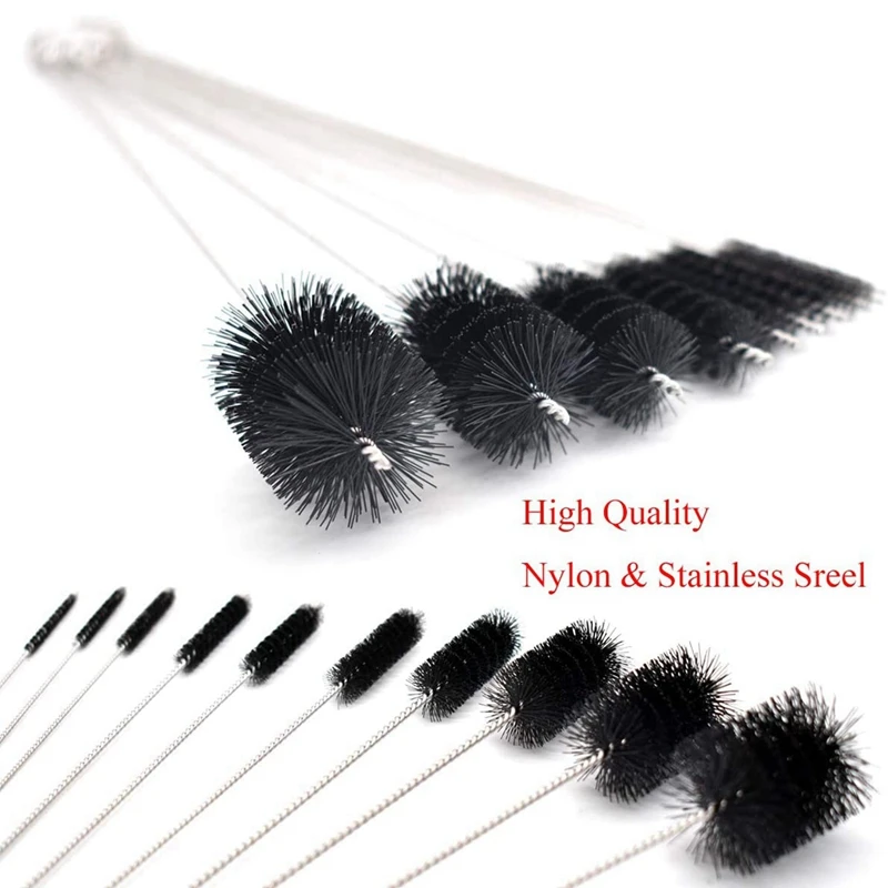 Café Limpeza Brush Set, Chá Bean Grounds Cleaner Tool, Grinder Espresso Machine Group Heads, 8 Pcs