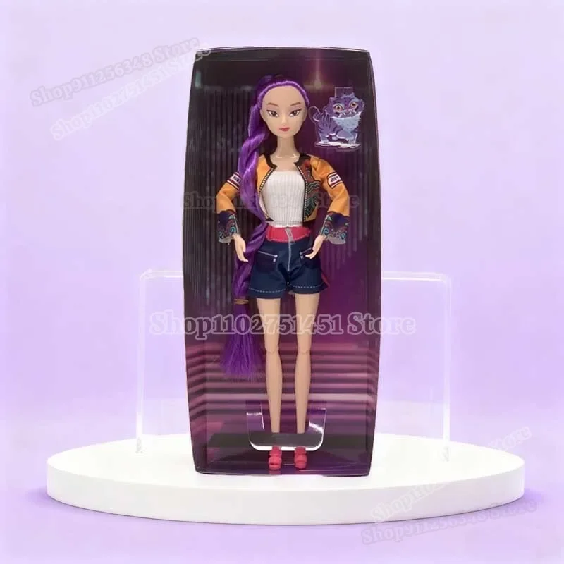 كارتون أنيمي K-pop شيطان الصيادين دمية Kawaii ألعاب من الفينيل رومي ميرا زوي عمل أرقام المشجعين الحلي عيد الميلاد غرفة الديكور