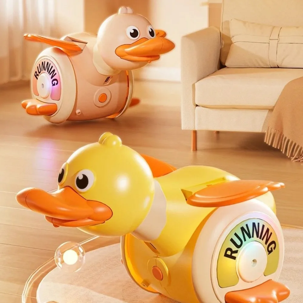 New Electric Rotating Foraging Duck Turrur Duck Teaching Toy for Crawling Learning Birthday Holiday Toy Gift - view 6