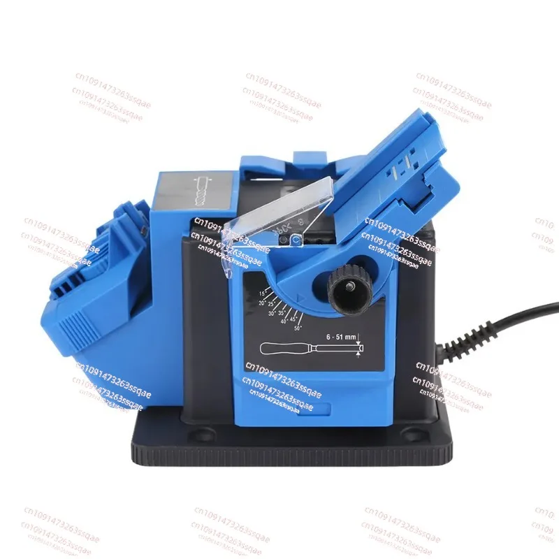 Electric Knife Sharpener Blue Household Knife Sharpener