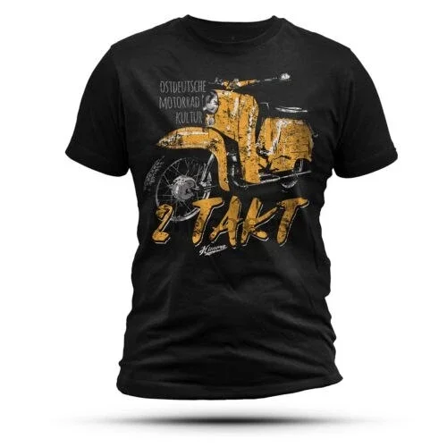 Camiseta de moda de 2 tiempos Schwalbe, camisa de Simson 2 tiempos, Ddr, ciclomotor, Simme, 2020