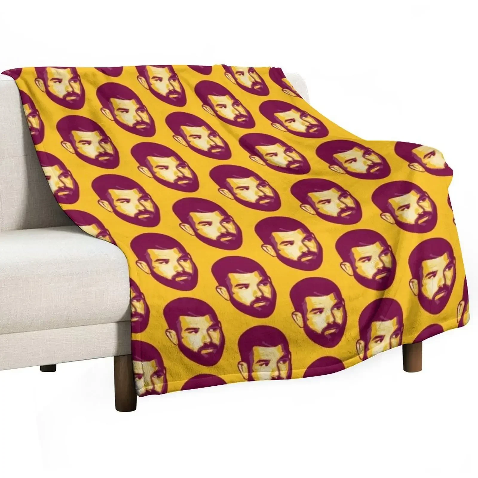 Adam Reynolds NRL Throw Blanket Decorative Sofa Large Retros Stuffeds Plaid on the sofa cosplay anime Blankets