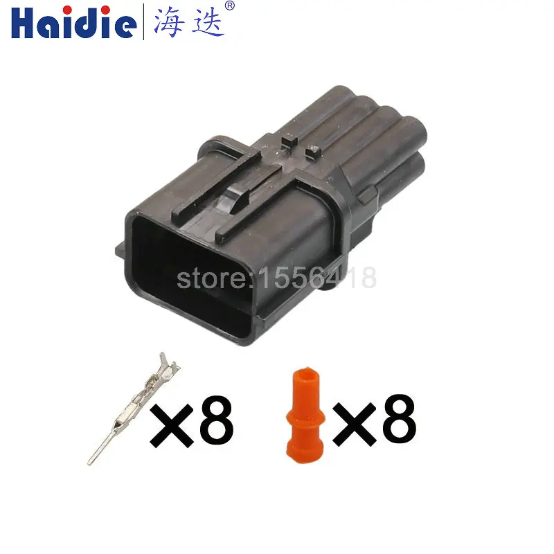 8pin cable wire harness connector housing plug connector HP281-08020/HP291-08100  HP285-08021