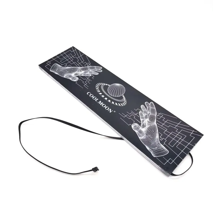 لوحة خلفية RGB مقاس 30 سم لبطاقة الرسومات وحدة معالجة الرسومات وألعاب الكمبيوتر ARGB LED Light Aura SYNC