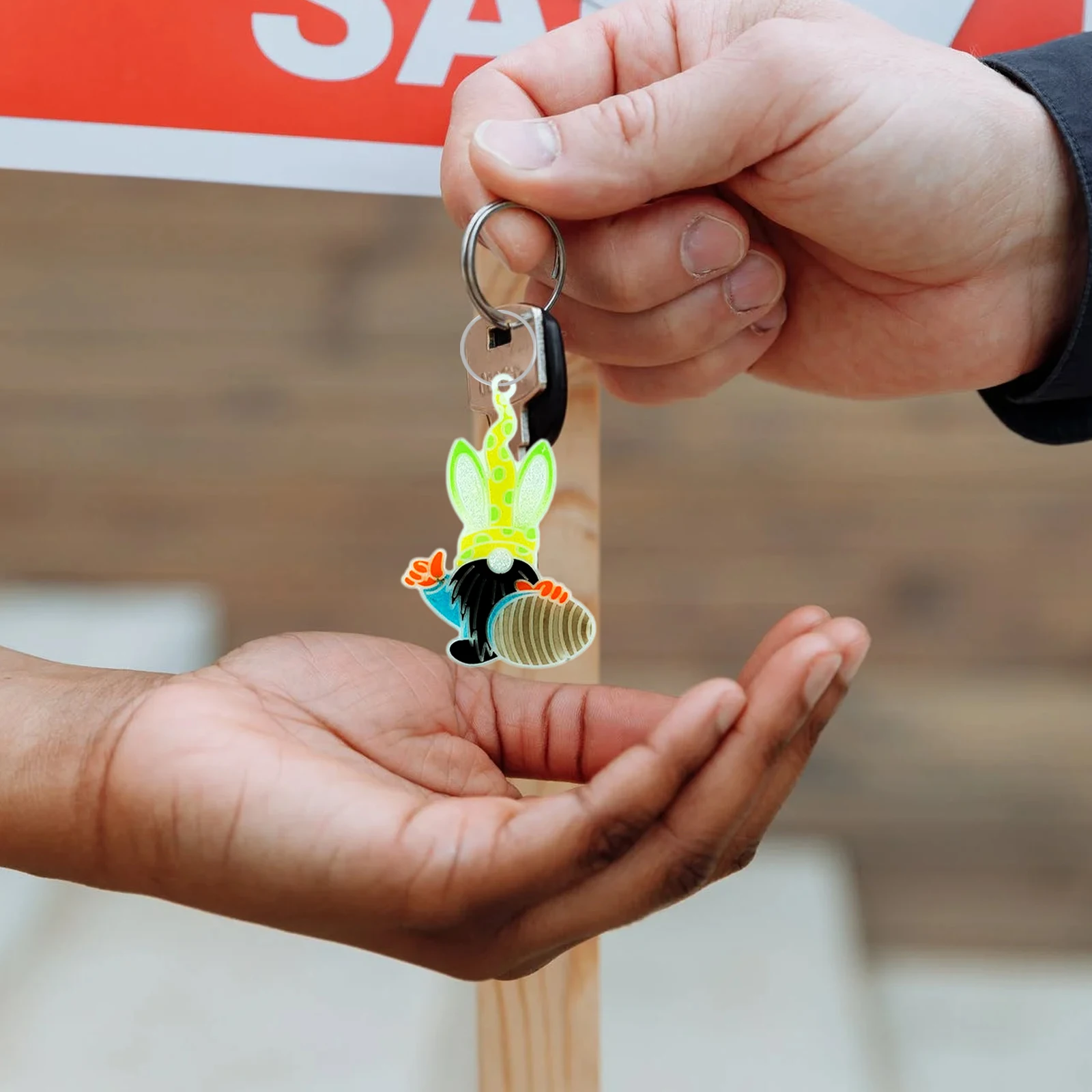 

3pcs Key Ring Mold Silicone Jewelry Accessories Easy Clean Reusable DIY Craft Supplies Gifts Rabbit Pendent Mould