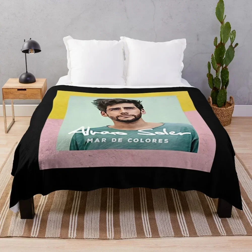 

Alvaro Soler - Mar De Colores Throw Blanket Soft Warm Blanket Gift for Men Women Adults