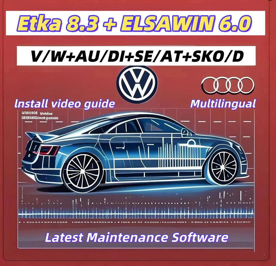 ETKA 8.3 + ELSAWIN 6.0 أحدث برنامج صيانة المركبات |   كتالوج الأجزاء الإلكترونية لشركة فولكس فاجن/أودي/سيات/سكودا
