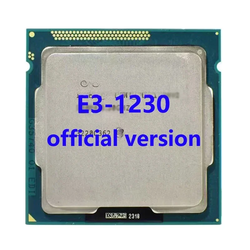 

E3-1230 3.3Ghz 4-Core 8mb Smart Cache TPD 80W LGA1155 5GT/s Quad Core Xeon CPU Processor For B75 H61 Motherboard DDR3