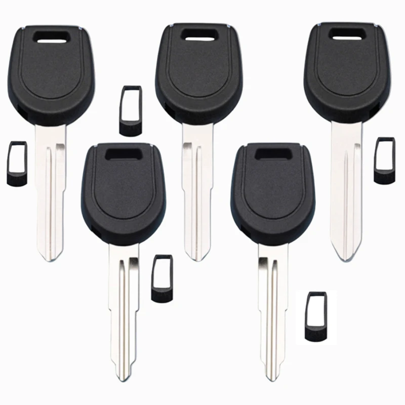 

XIEAILI OEM 10Pcs Replacement Key Case Transponder Key Shell For Mitsubishi Outlander Lancer