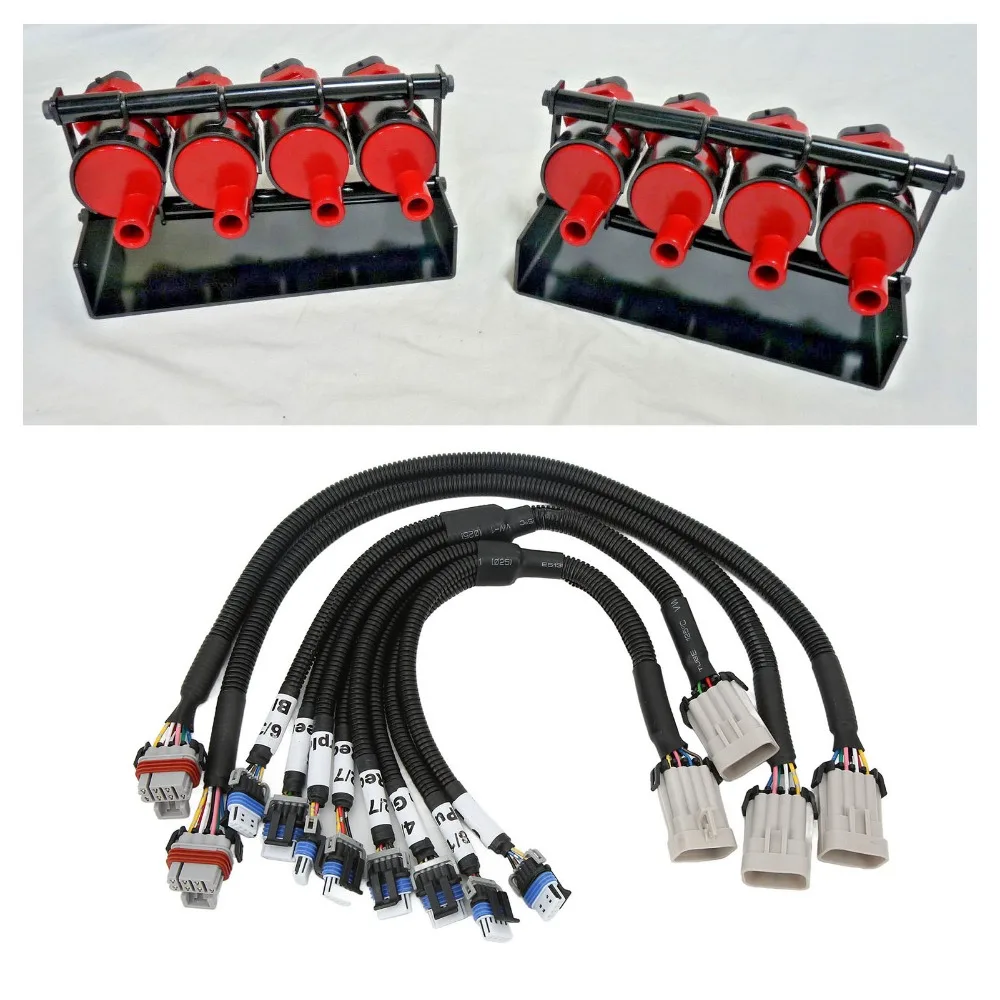 Ignition Coil Pack Relocation Kit ABS High Performance Heatproof for SMALL BLOCK V8 LSX LS6 LS1