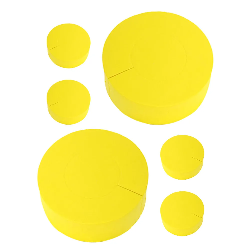 

Набор из 6 гибких губчатых колец для укладки волос: инструмент для создания объема и волн в салоне