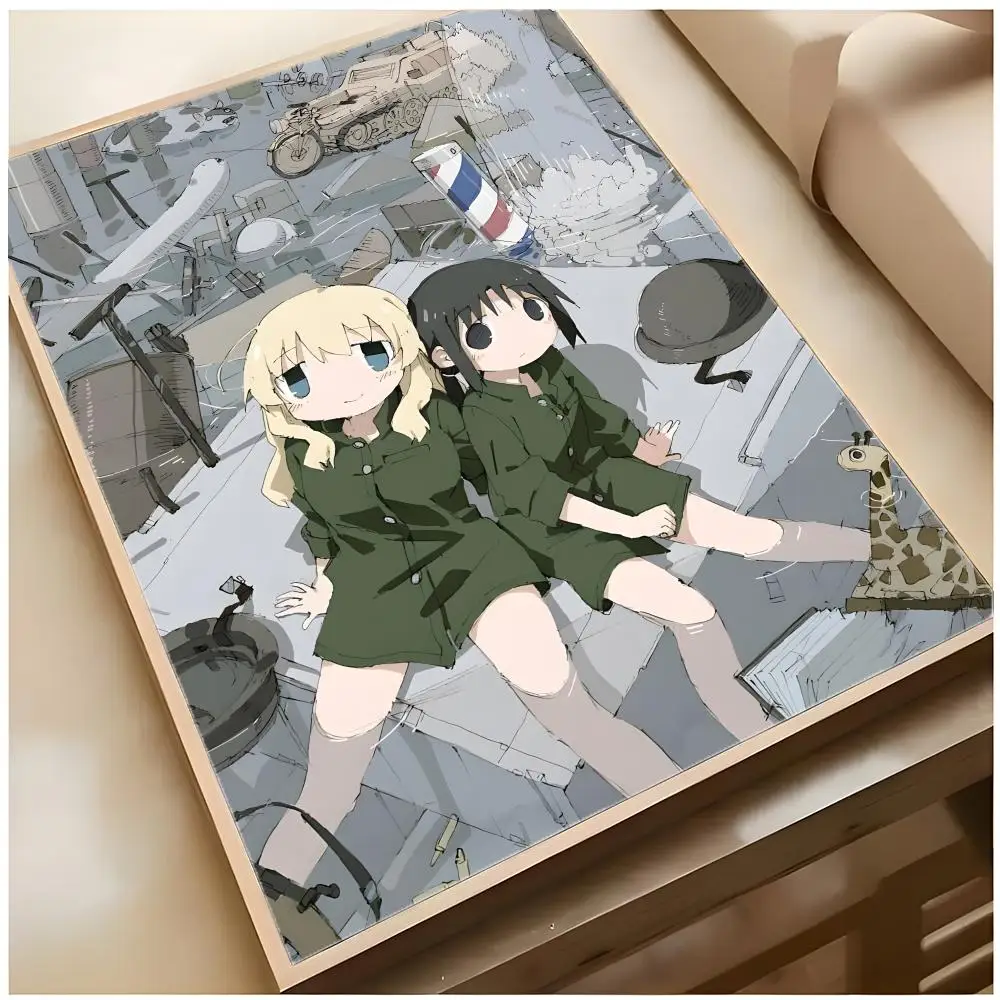Anime SciFi G-Girls Last Tour Poster Top-tier Indoor room Decor Art & Household Decoration Presents