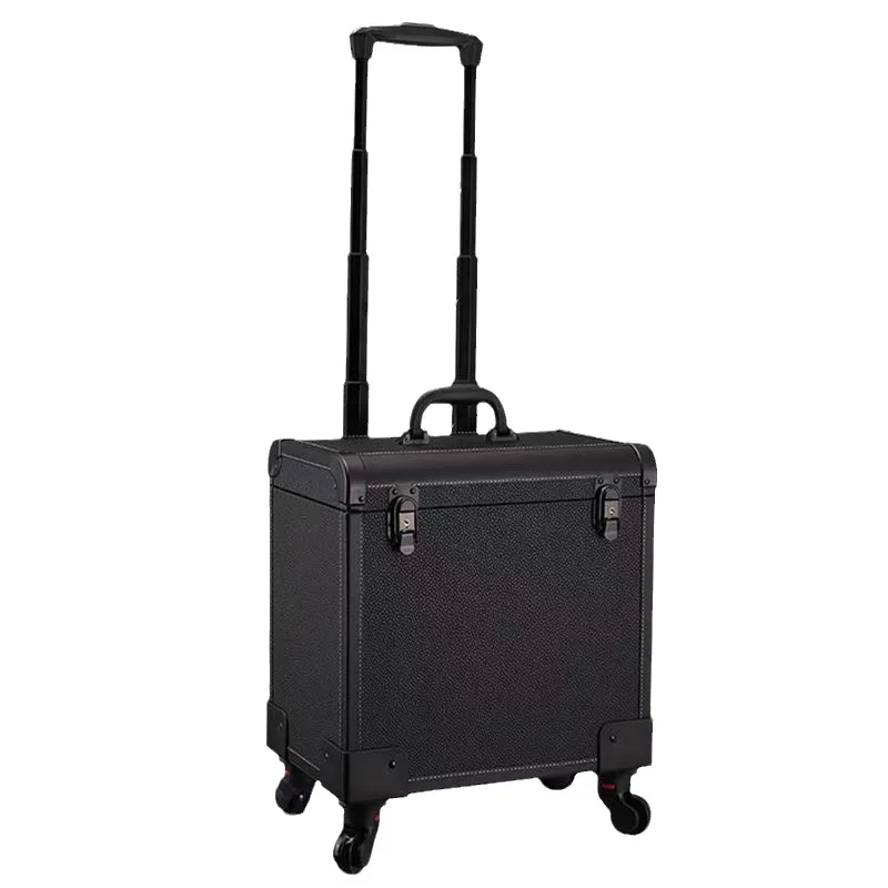 Beauty, manicure, eyelashes, makeup, storage, silent universal wheel trolley case y