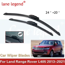 2x For Land Range Rover L405 2013~2021 Front Set Wiper Blades Window Windshield Windscreen Cleaning Brushes Car Accessories