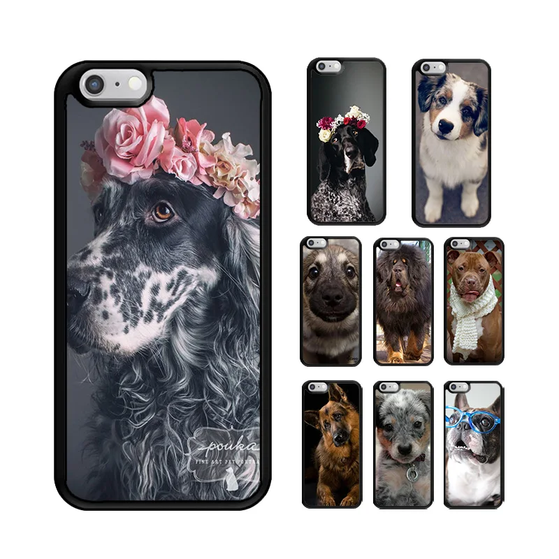 Phone Cover Case for iPhone 6 6S 7 8 PLUS X XS XR 11 12 13 MINI 14 15 PRO MAX Rubber Silicone Cutest dog in the world