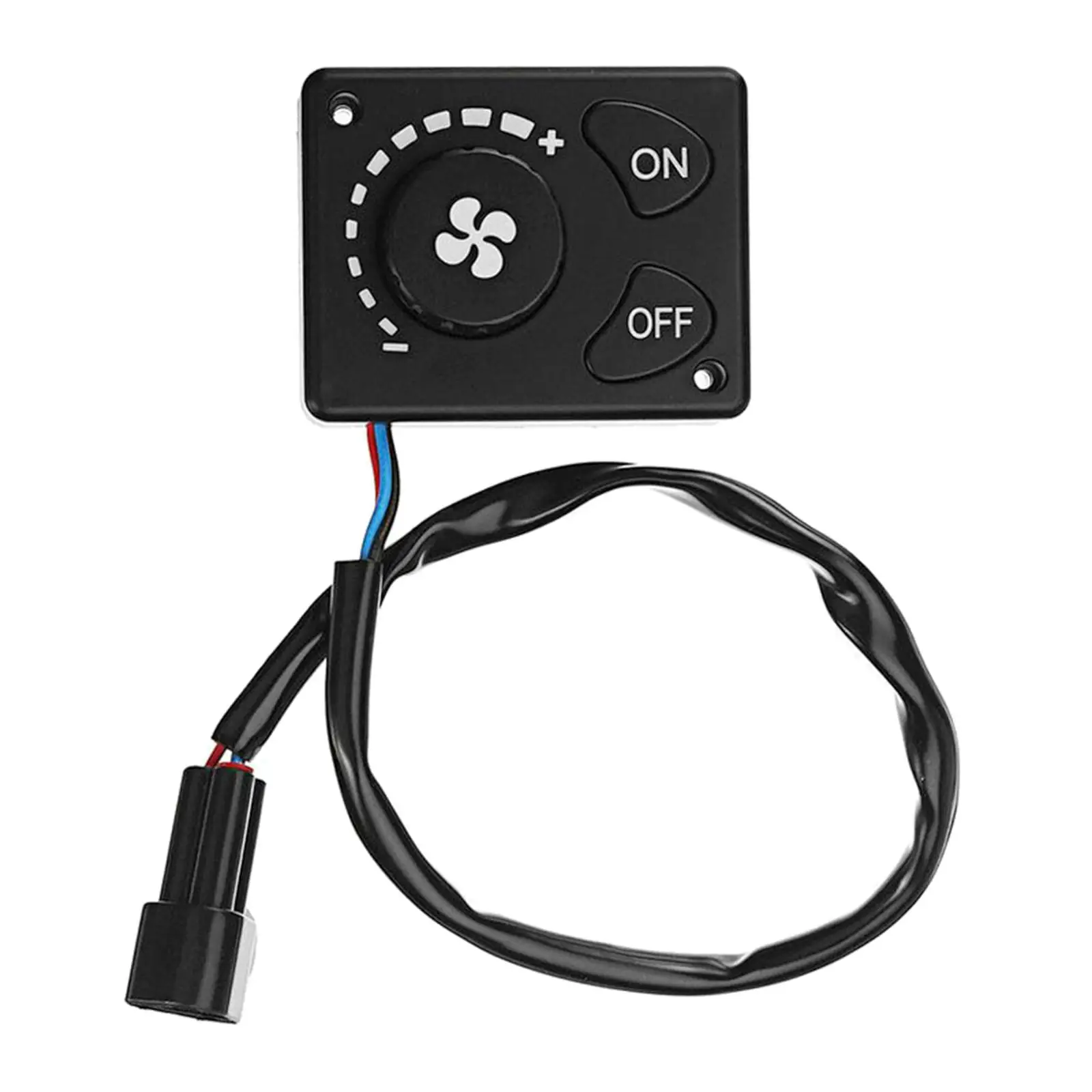

2x12/24 Heater Control LCD Knob Controller Switch for Vehicles Truck