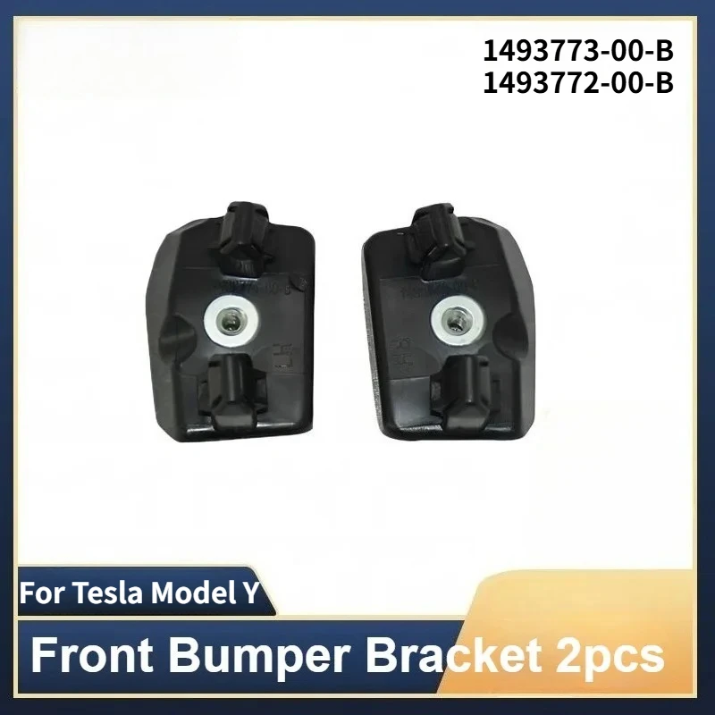 

1 Pair Front Bumper Bracket 1493772-00-B 1493773-00-B For Tesla Model Y 2019-2026 Juniper Car Body Repair Replacement Parts ﻿