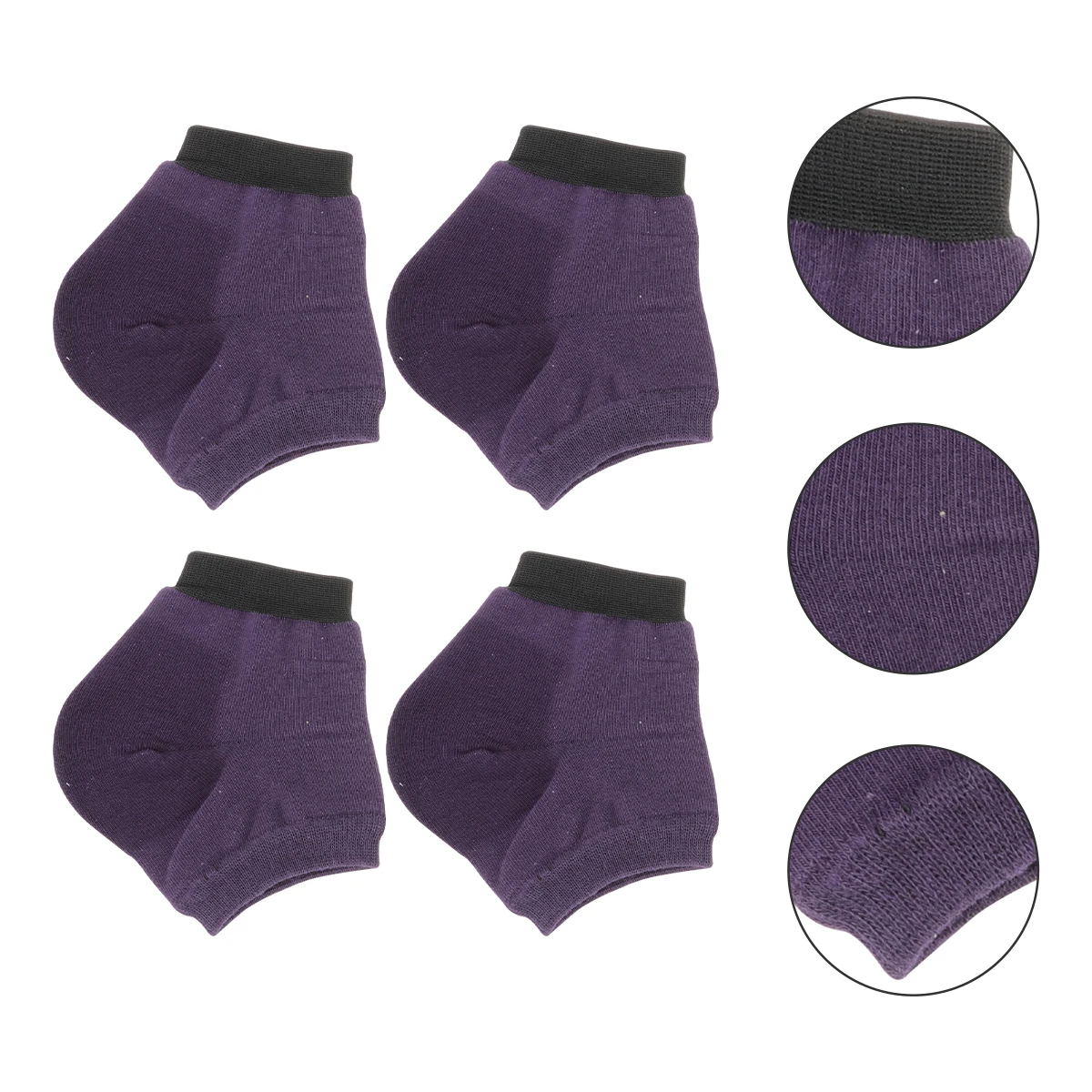 

5 Pairs Heel Protector Moisturizing Socks Cotton Silicone Dry Cracked Feet Nourishing Smooth Tools