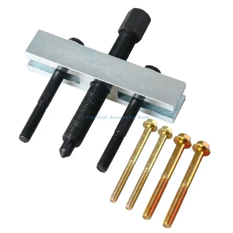 

U75E Crankshaft Belt Pulley Removal Tool Fan Impeller Puller Motor Steering Wheel Brake Bearing Extractor for Car Repair Tool