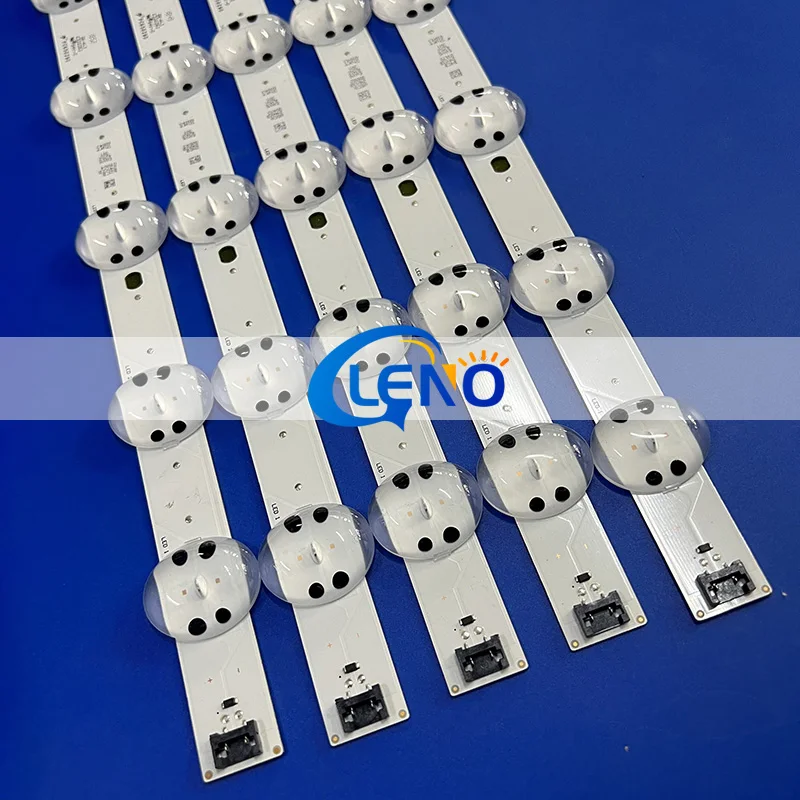 New 25 PCS 10LED 67CM LED Backlight Strip for  60UK6090PUA NC600DQE Trident_60UK62_S(sharp)_10LED_SVL600A43 EAV64252301