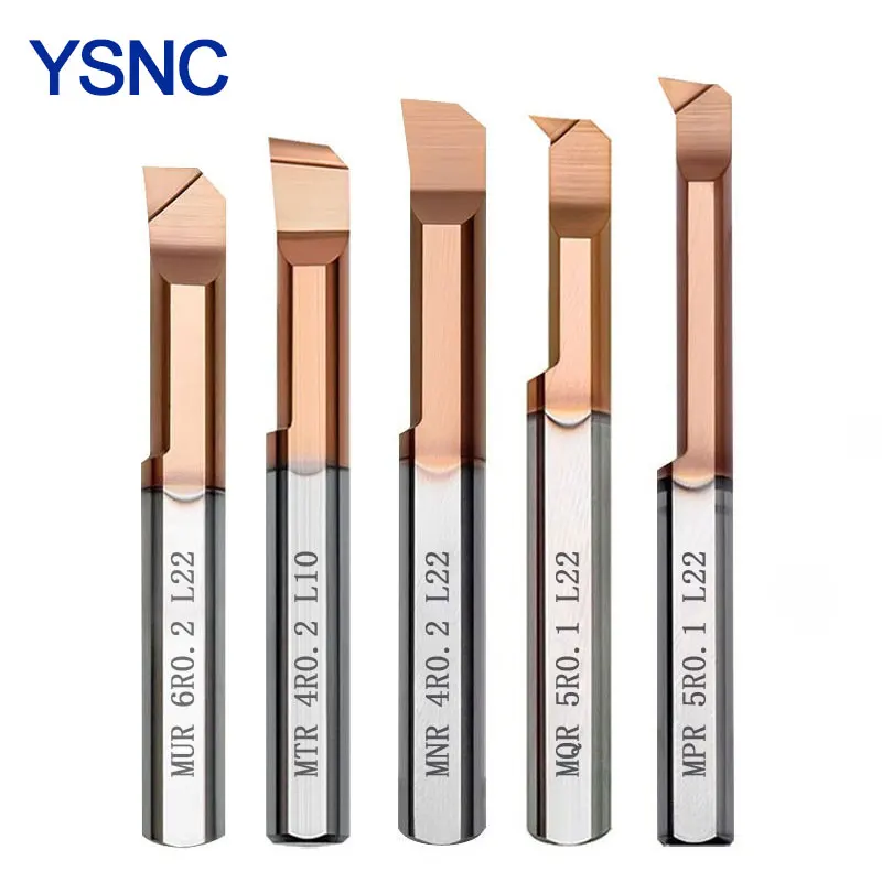 

YSNC 1pcs HRC58 MTR MNR MUR MPR MQR Small diameter boring tool integral carbide internal boring tools CNC hole tool