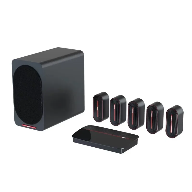 Smart Home Theater System 5.1 7.1 7.2 Multi-functional Soundbar Speakers With Different Colors