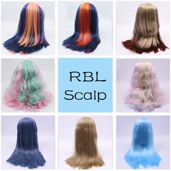 Blyth doll 1/6 wig RBL scalp Including Hard Endoconch Dome Joint Body BJD Toys Gift SD